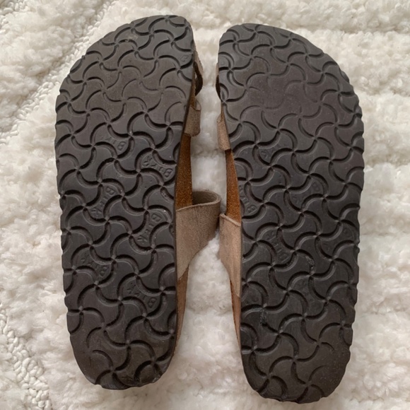 Papillio Birkenstock Tabora Silky Suede Taupe - Narrow Size 39 (US 8) - Picture 8 of 9